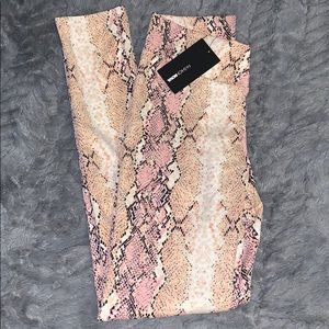 Fashion nova snake skin pant